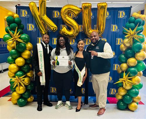 Kentucky State Visits Denby High School