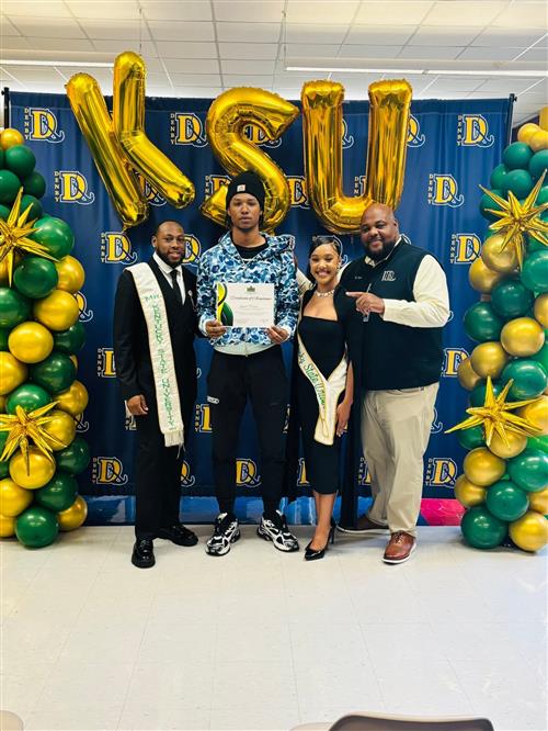 Kentucky State Visits Denby High School