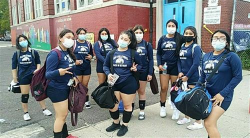 volleyball players