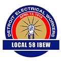 Local 58 IBEW logo