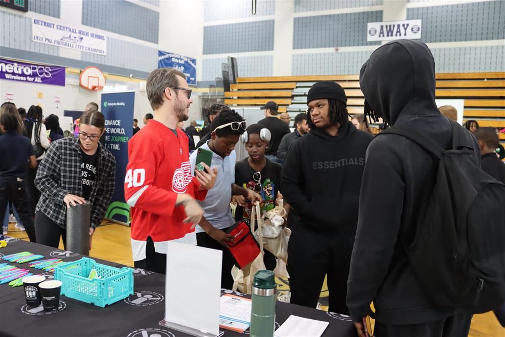  Durfee and Central students attending the Career Vision Day