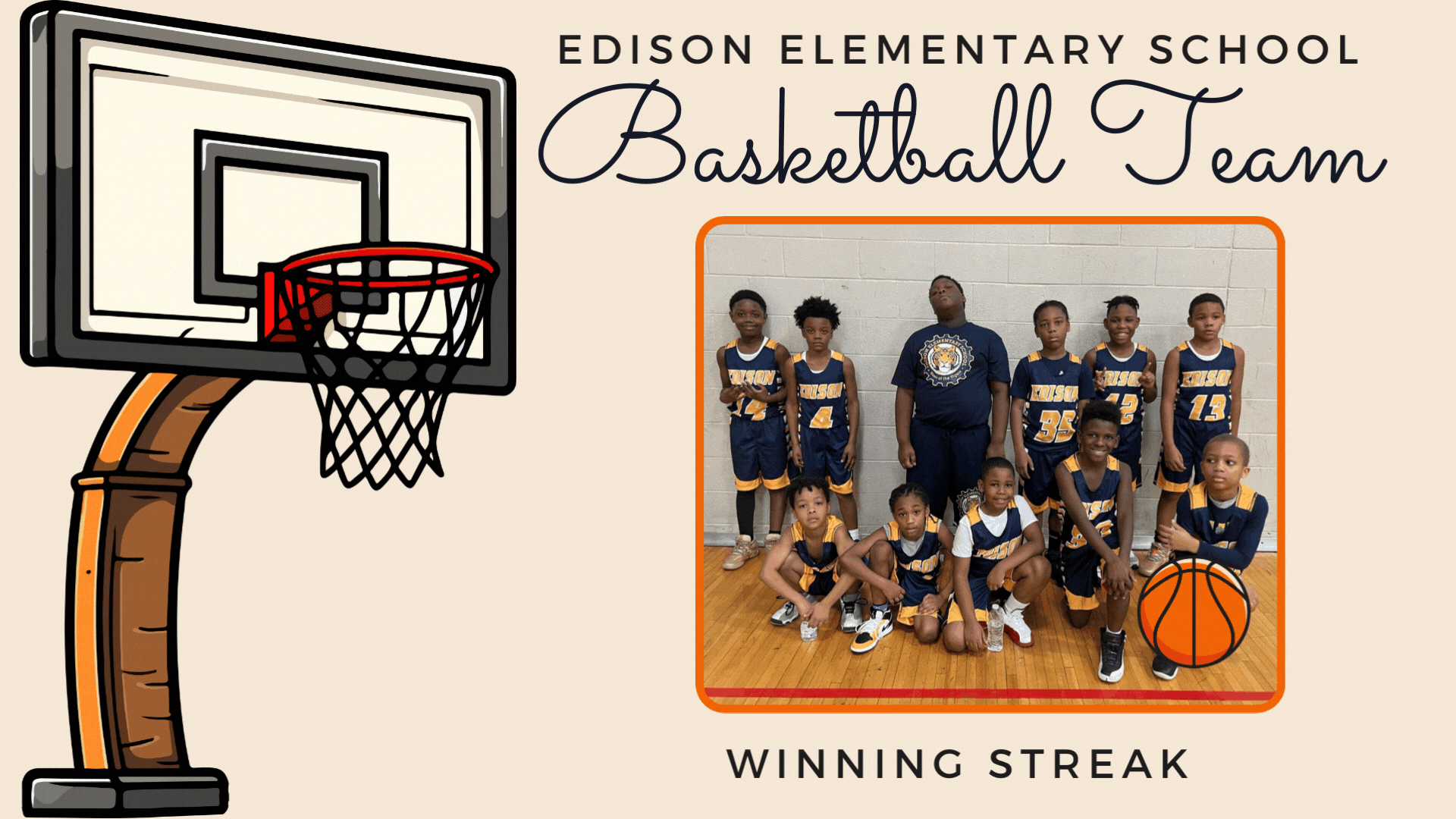  Edison Basketball Team