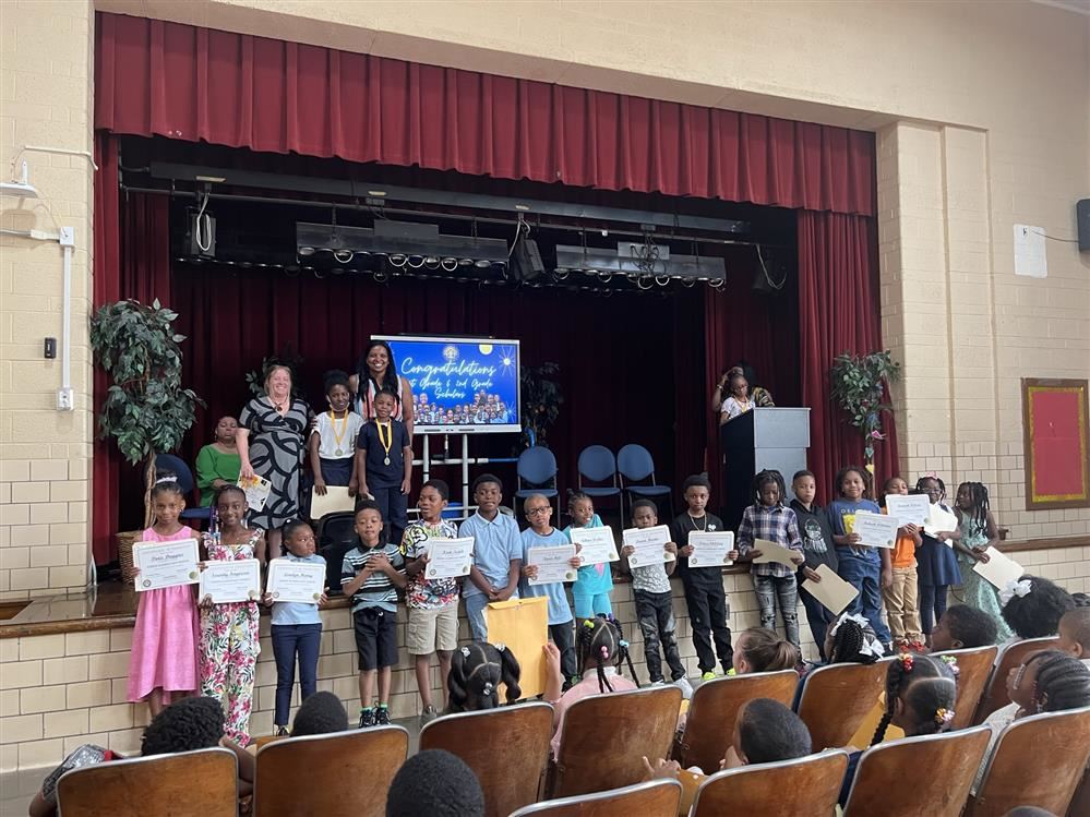  2nd grader awardees