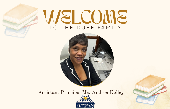 Welcome of our new AP Ms. Kelley