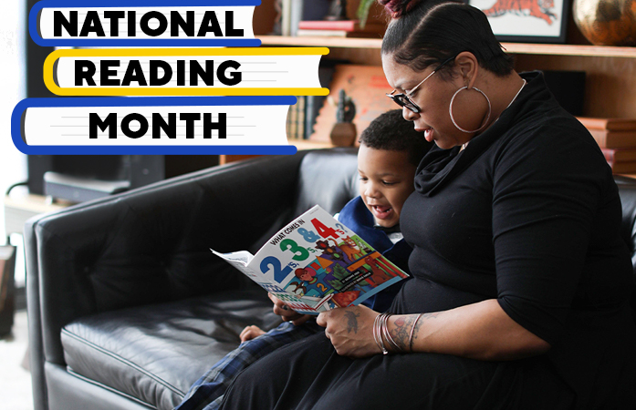  March is National Reading Month