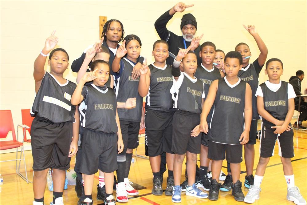 3rd and 4th grade basketball team