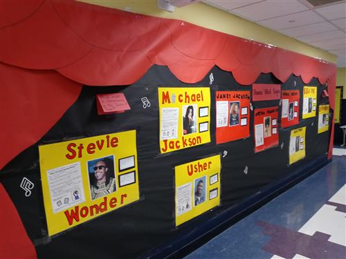 black history month wall