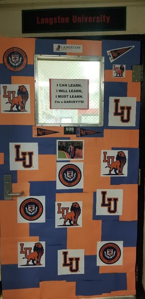 Langston University Door