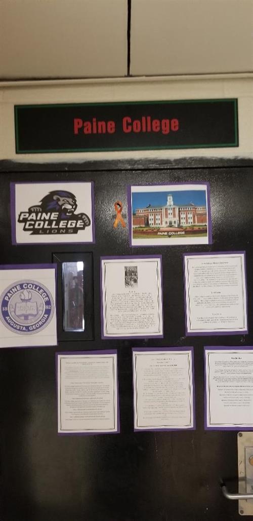 Paine College Door