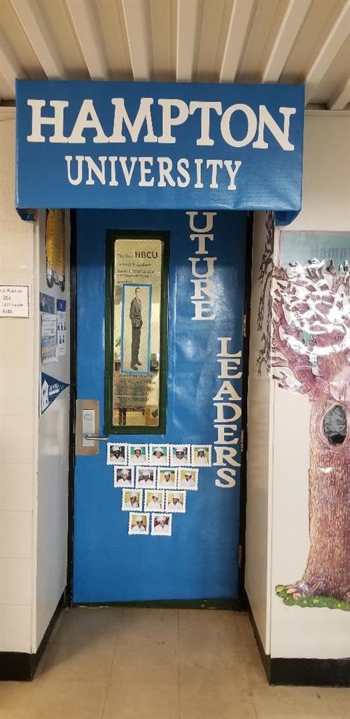 Hampton University Door