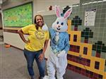 Ms. Bell and bunny