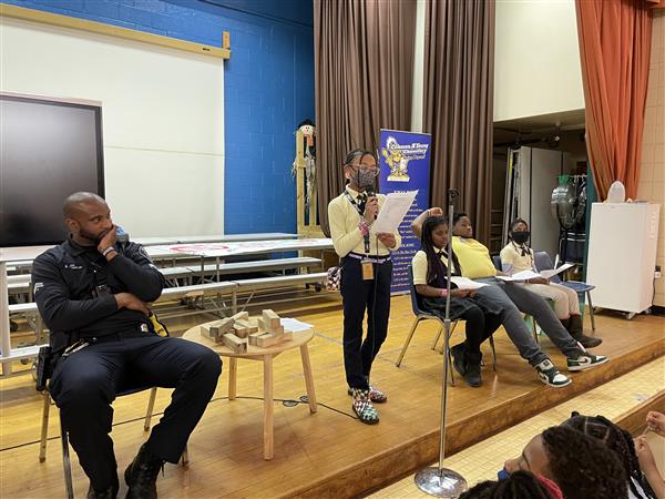 Stakeholders participate in the anti-bullying assembly