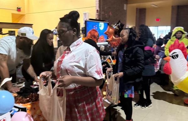 Trunk or treat celebration